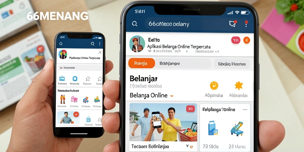 Tampilan aplikasi 66MENANG yang modern dan menarik.